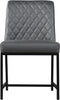 Bryce Grey Faux Leather Dining Chair