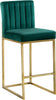 Giselle Green Velvet Stool