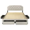 Marianna Panel Platform Storage Bed
