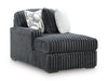 Midnight-Madness Sectional with Chaise