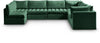 Jacob Green Velvet Modular Sectional
