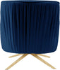 Paloma Navy Velvet Accent Chair