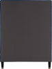 Harlie Navy Velvet Twin Bed