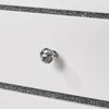MAGDEBURG Cal.King Bed, Black & White