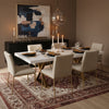 Excel White Lacquer Extendable Dining Table (3 Boxes)