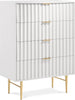 Modernist White Gloss Chest