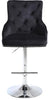 Claude Black Velvet Adjustable Stool