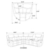 Sycamore Power Reclining Sectional Sofa