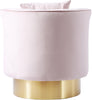 Kendra Pink Velvet Accent Chair