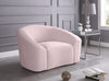 Riley Pink Velvet Chair