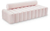 Melody Pink Velvet Sofa