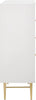 Modernist White Gloss Chest