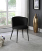 Skylar Black Velvet Dining Chair