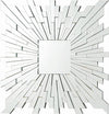 Brantley Square Sunburst Wall Mirror Silver image