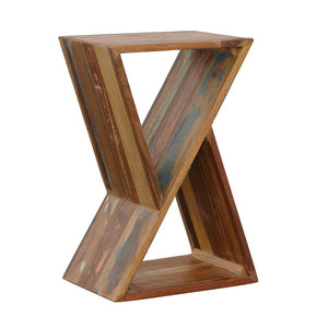 Lily Geometric Accent Table Natural image