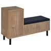 Teller 1-door Entryway Shoe Storage Cabinet Natural Oak
