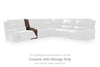 DeepWakes Power Reclining Sectional with Chaise