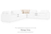 Modmax Balanced Sectional with Audio and Storage Consoles