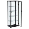Aero Curio Cabinet with LED Lighting