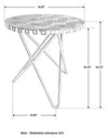 Xenia End & Side Table