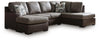 Castille Way Sectional with Chaise