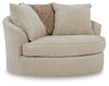 Steelwater Retreat Oversized Swivel Accent Chair