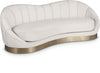Shelly Cream Velvet Sofa