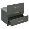 Danbury Makeup Vanity Table with LED Mirror and Stool