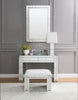 Nysa Mirrored & Faux Crystals Vanity Desk