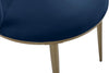 Skylar Navy Velvet Dining Chair