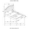Sonoma Wingback Bed