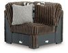 Midnight-Madness Sectional with Chaise