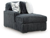 Midnight-Madness Double Chaise 3-Piece Sectional