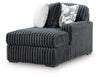 Midnight-Madness Sectional with Chaise
