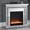 Lorelai Rectangular Freestanding Fireplace Mirror image