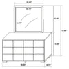 Marceline Dresser with Mirror