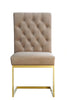 Cameron Beige Velvet Dining Chair