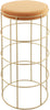 Rebar Mango Velvet Bar Stool