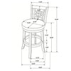 Calecita Swivel Bar Chair