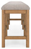 Havonplane 72" Counter Height Dining Bench