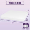 Nasturtium 8" E.King Bamboo Charcoal Infused Memory Foam