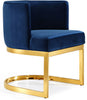 Gianna Navy Velvet Dining Chair