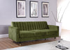 Lola Olive Velvet Sofa
