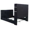 Tisdall Wingback TV Bed with Flame Visualizer