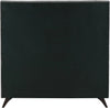 Elly Grey Velvet Queen Bed