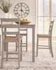 Harperfeld Counter Height Dining Table and 4 Counter Stools