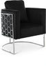 Casa Black Velvet Chair