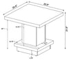 Reston End Table