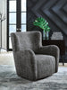 Rowenburg Swivel Glider Accent Chair