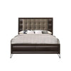 Acme Furniture Tablita Upholstered Queen Bed in Dark Merlot 27460Q image